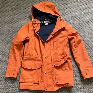 Like new HM logg orange parka jacket rain jacket small